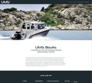 UMS Boats webbplats