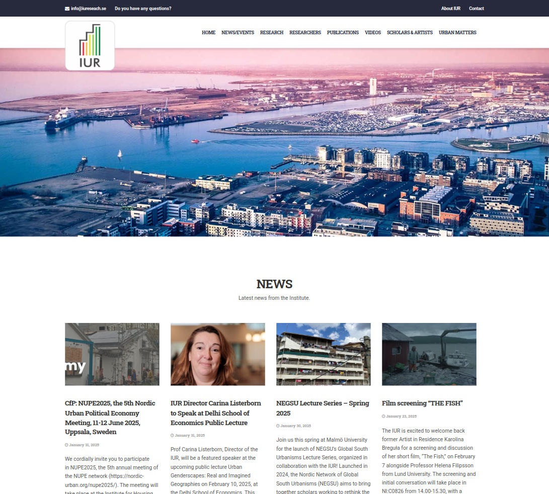 Institute for Urban Research