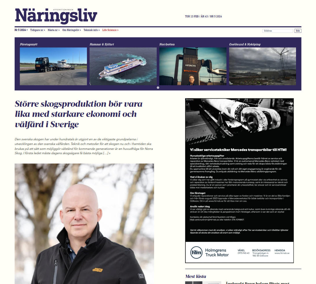 Affärstidningen Näringsliv