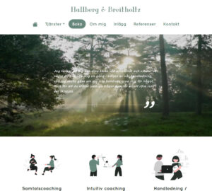 Hallberg & Breitholtz webbplats